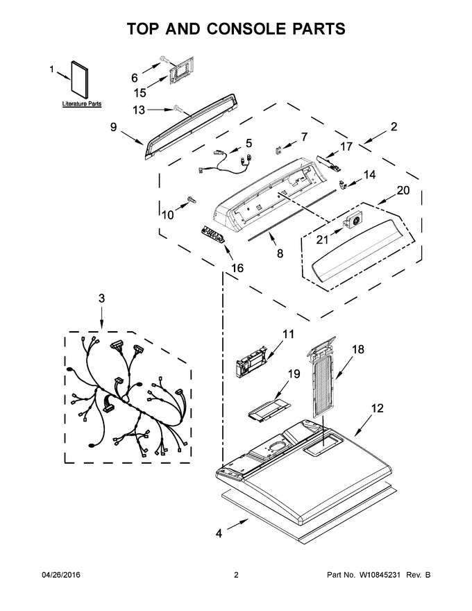 Diagram for WGD7000DW1