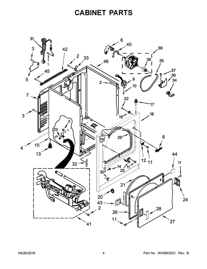 Diagram for WGD7000DW1