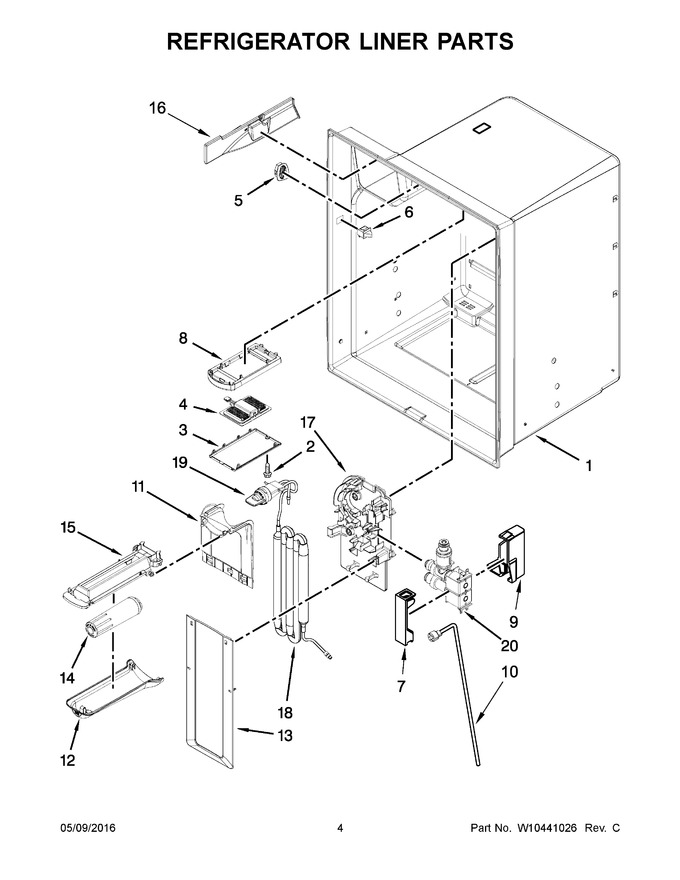 Diagram for KFXS25RYWH2