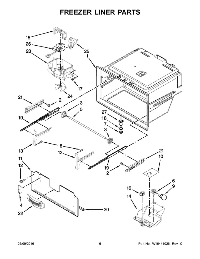 Diagram for KFXS25RYWH2