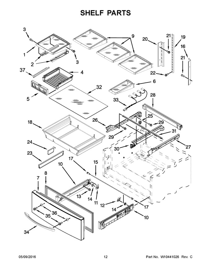 Diagram for KFXS25RYMS2