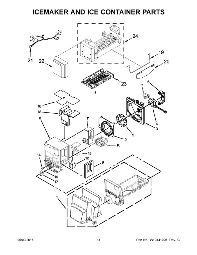 Diagram for KFXS25RYMS2