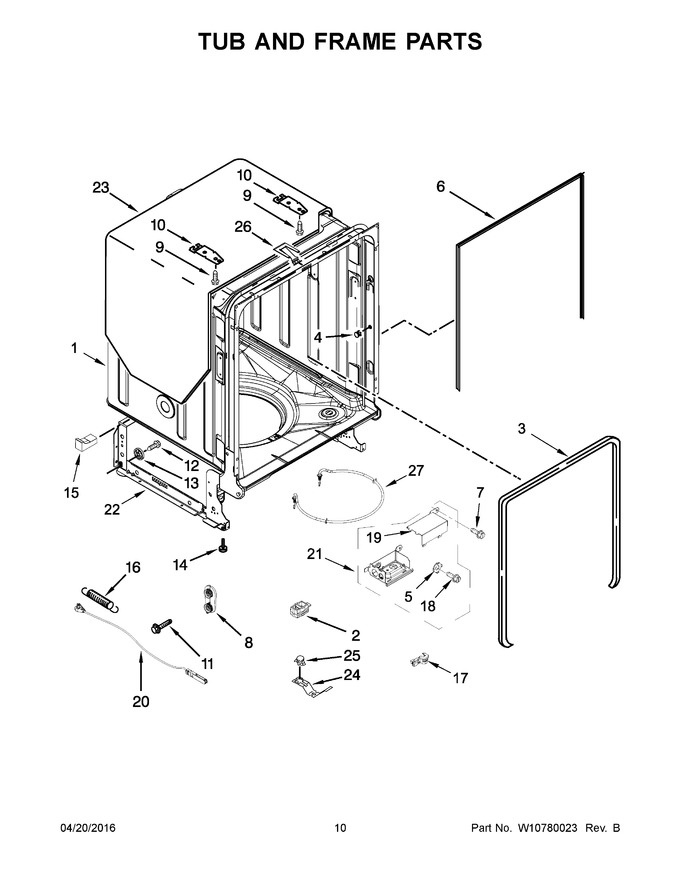 Diagram for WDF760SADT1