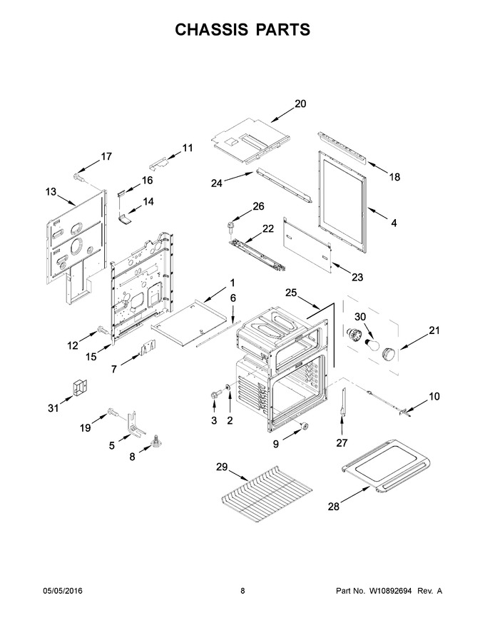 Diagram for WGG555S0BS07