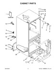 Diagram for 02 - Cabinet Parts