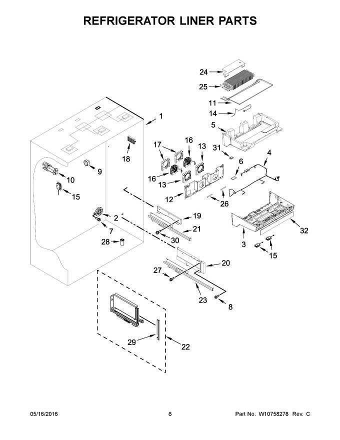 Diagram for KBBL306EPA00