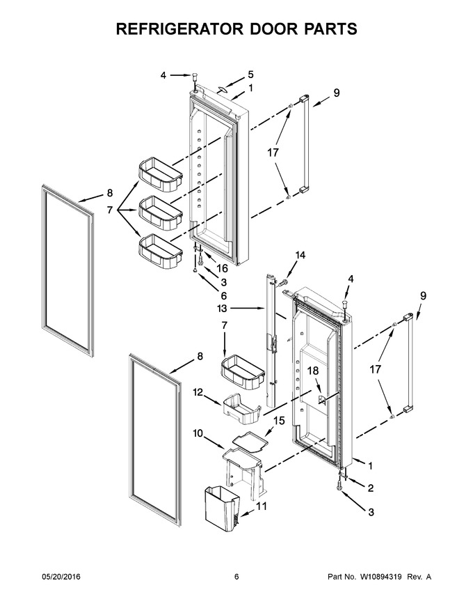 Diagram for KRFF300EWH01