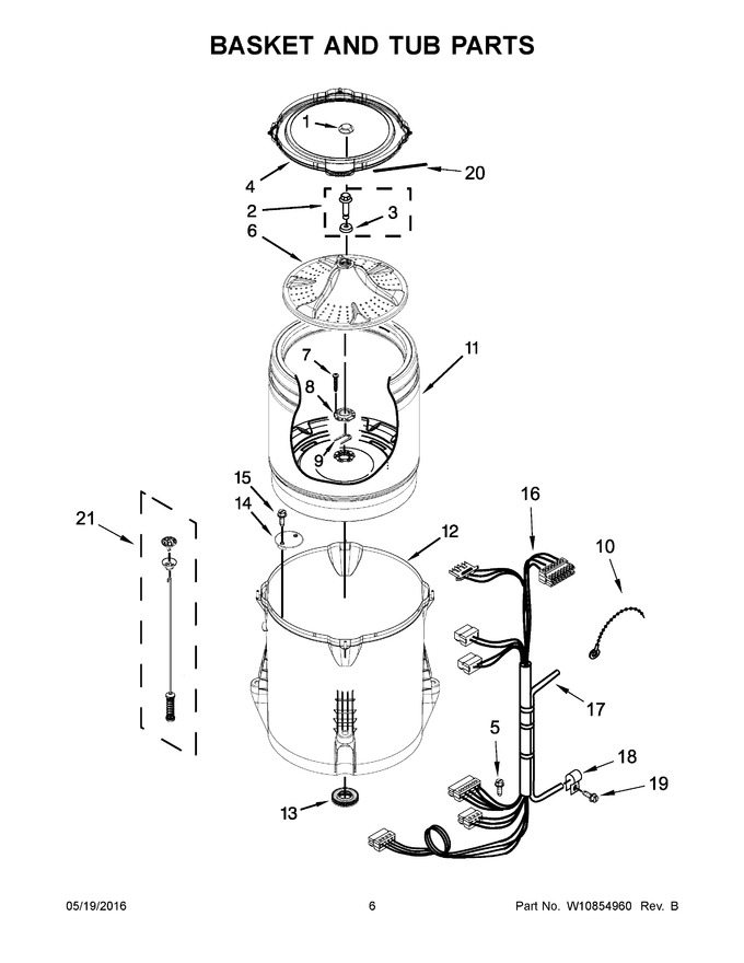 Diagram for 7MWTW5622BW1