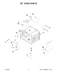 Diagram for 05 - 30" Oven Parts