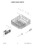 Diagram for 10 - Lower Rack Parts
