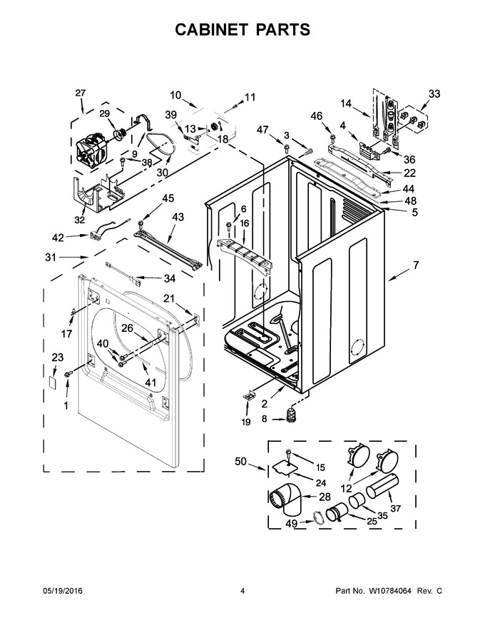 Diagram for WED8000DW1