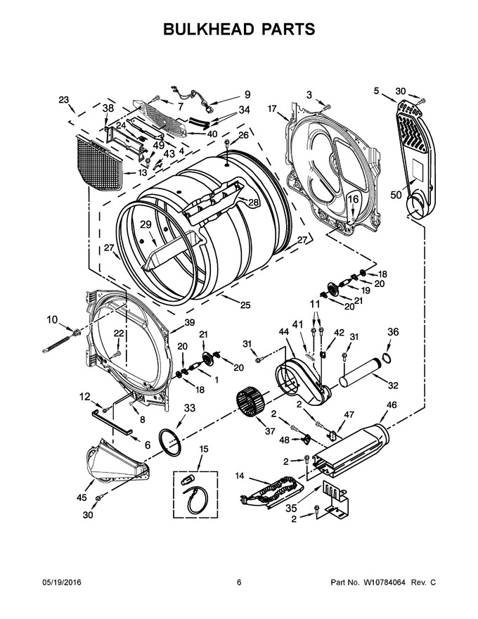 Diagram for WED8000DW1
