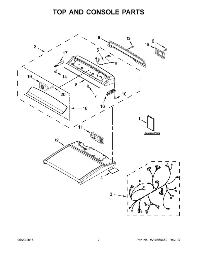 Diagram for WED8500DC3