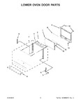 Diagram for 05 - Lower Oven Door Parts
