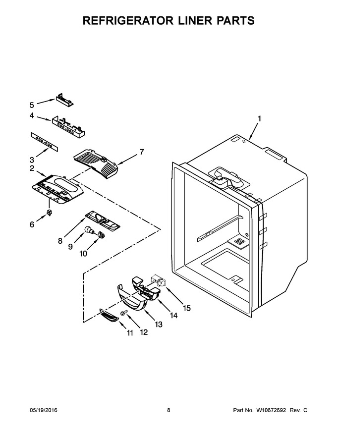 Diagram for WRB119WFBM00