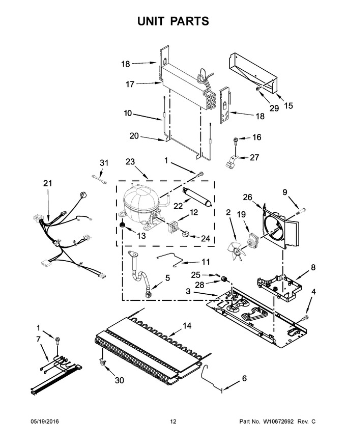 Diagram for WRB119WFBM00