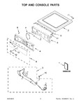 Diagram for 02 - Top And Console Parts