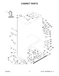 Diagram for 02 - Cabinet Parts