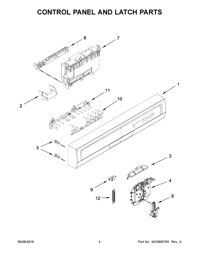 Diagram for WDF120PAFB0