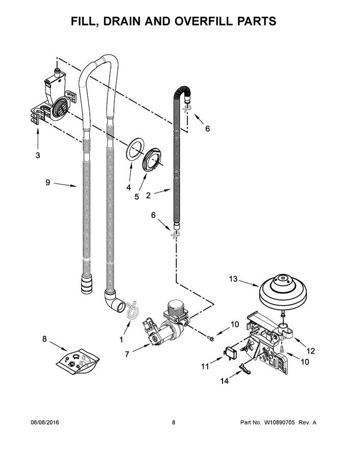 Diagram for WDF120PAFB0