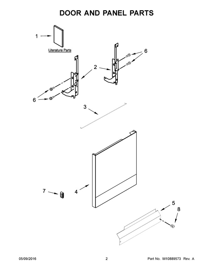 Diagram for WDF121PAFW0