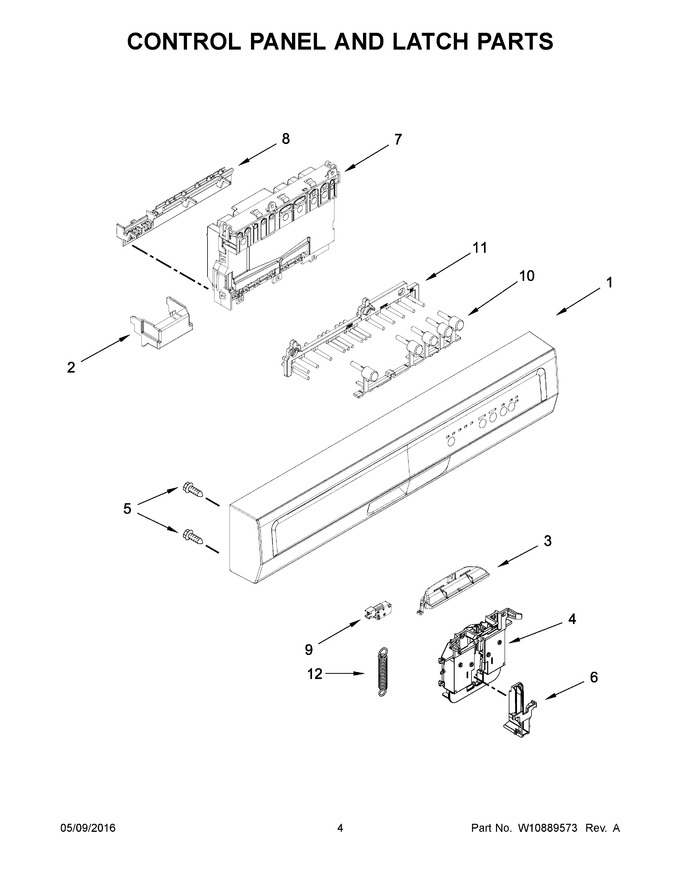 Diagram for WDF121PAFW0