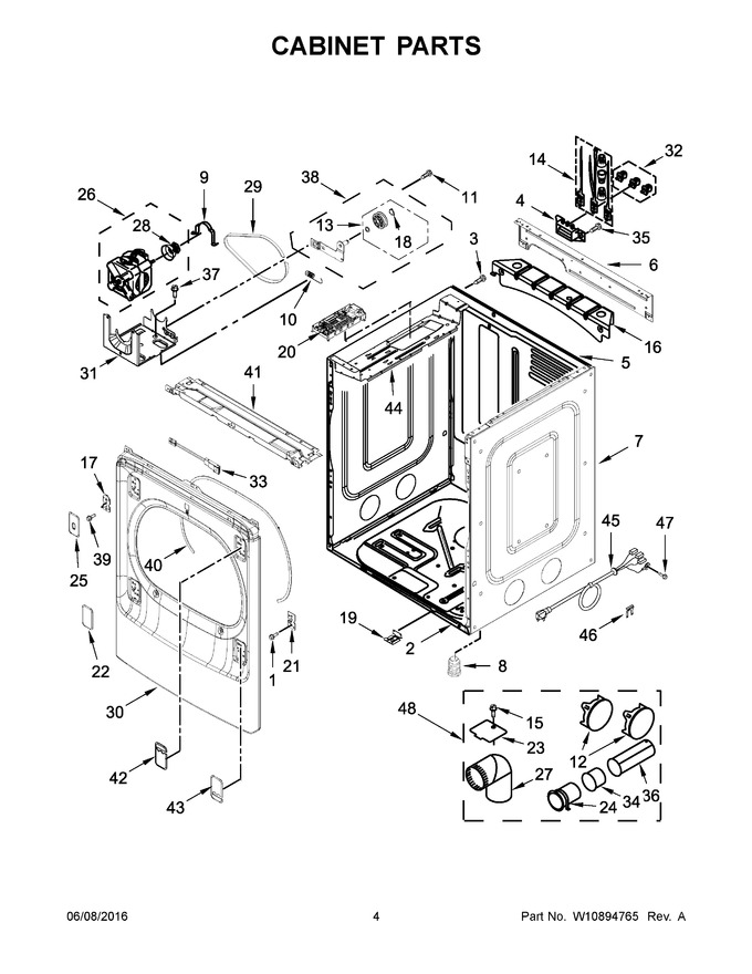 Diagram for YWED9500EW0