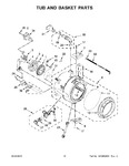 Diagram for 06 - Tub And Basket Parts