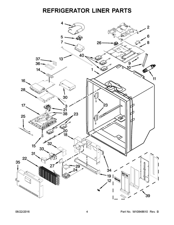 Diagram for WRF757SDEE01