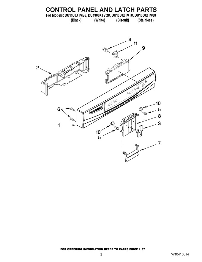 Diagram for DU1300XTVS8