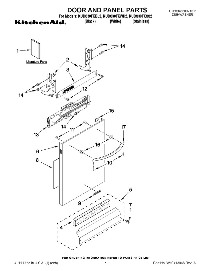 Diagram for KUDS30FXBL2