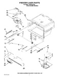Diagram for 06 - Freezer Liner Parts