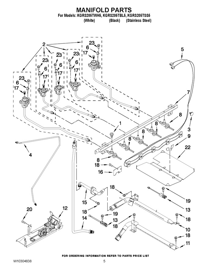 Diagram for KGRS205TWH5