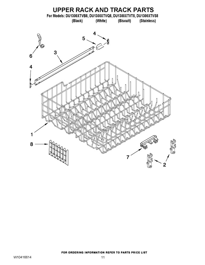 Diagram for DU1300XTVS8