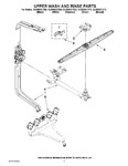 Diagram for 07 - Upper Wash And Rinse Parts