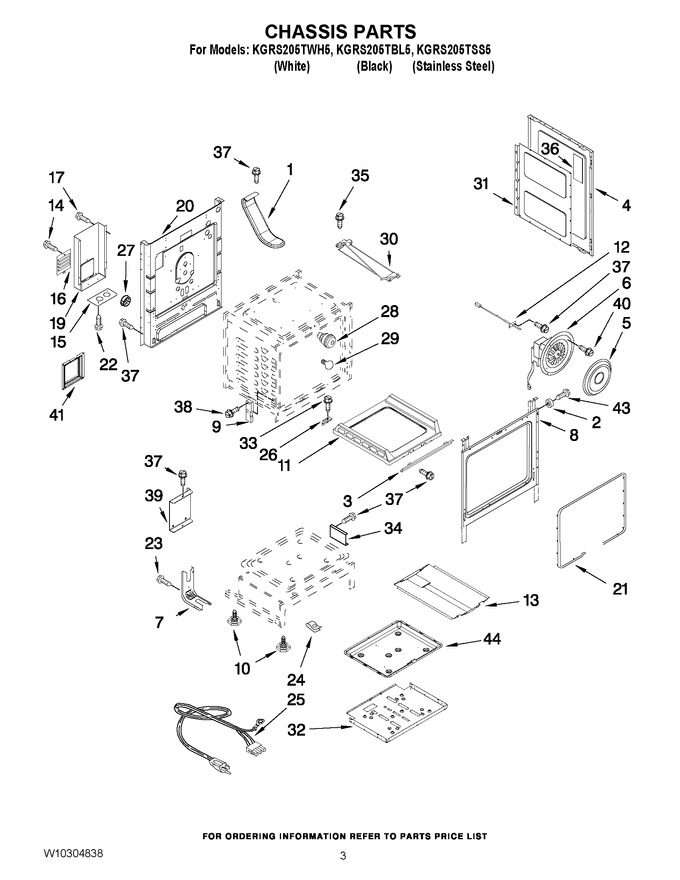 Diagram for KGRS205TBL5