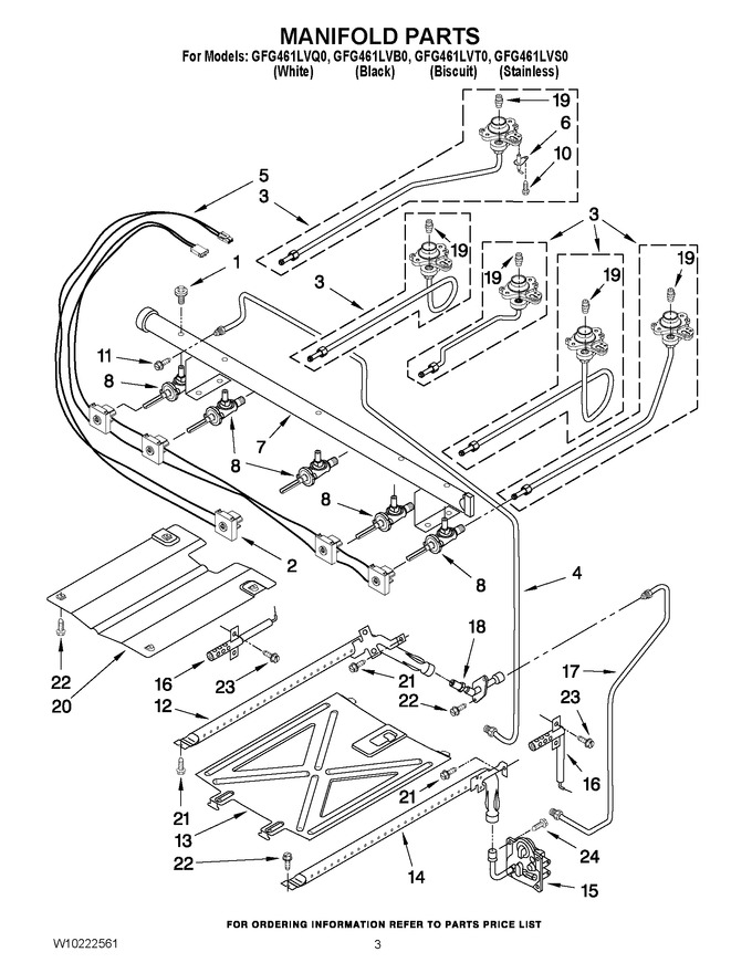 Diagram for GFG461LVB0