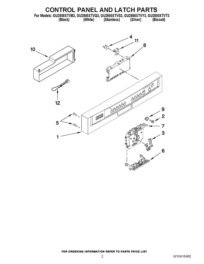 Diagram for GU2800XTVS3