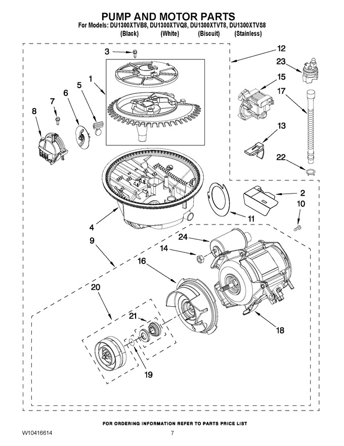 Diagram for DU1300XTVS8