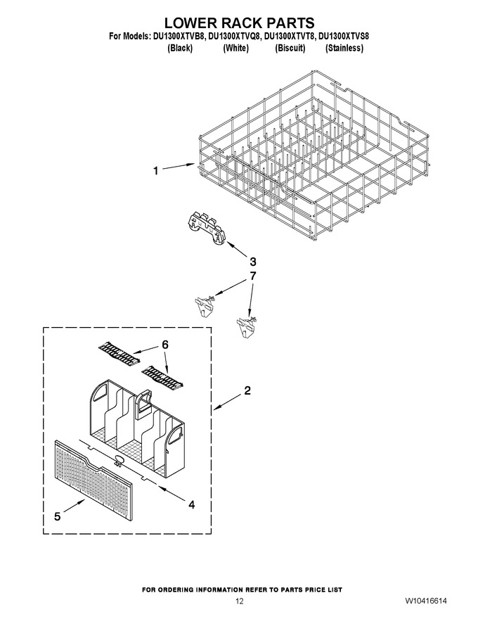Diagram for DU1300XTVS8