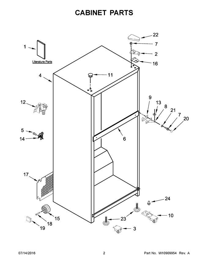 Diagram for WRT108FZDW02