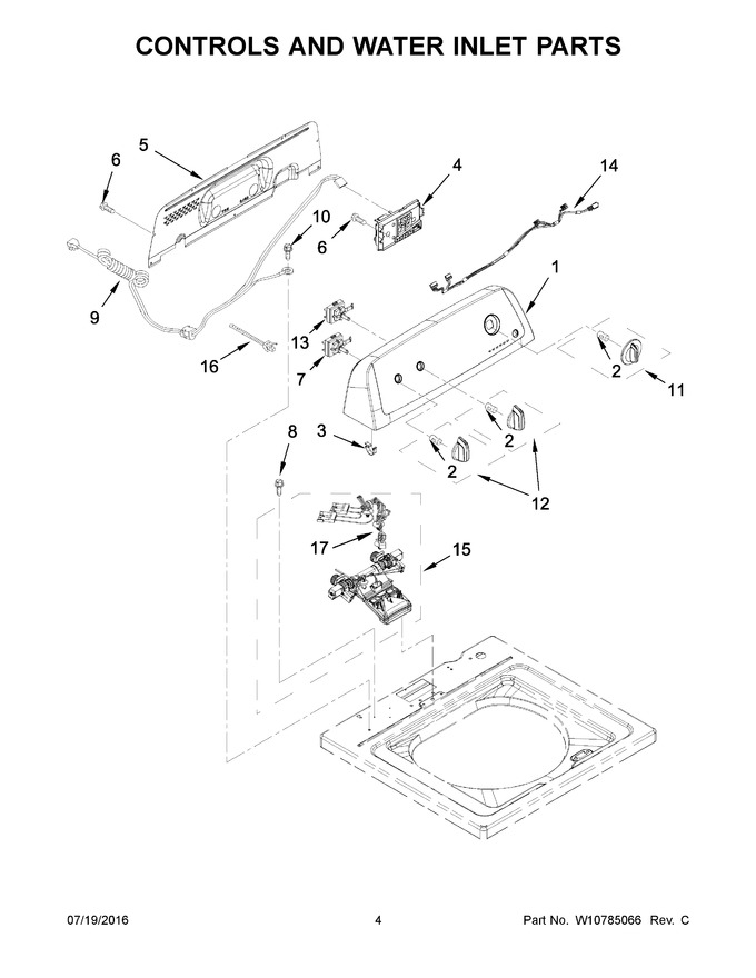 Diagram for ITW4671EW0