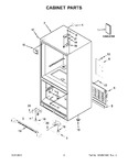 Diagram for 02 - Cabinet Parts