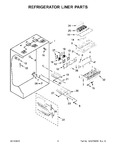 Diagram for 04 - Refrigerator Liner Parts