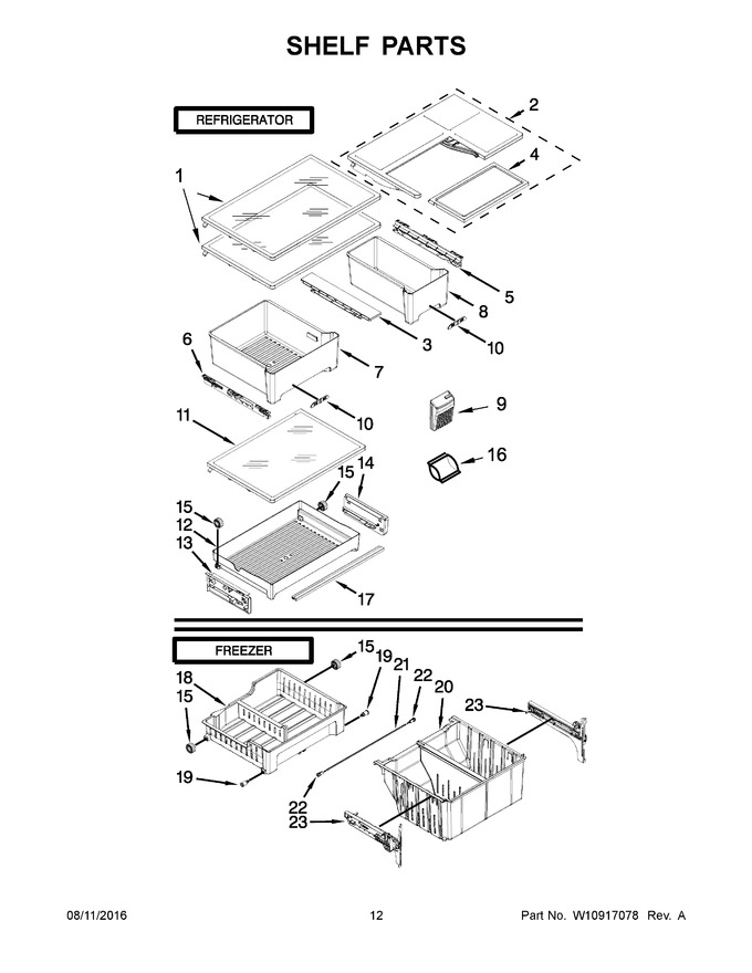 Diagram for WRF560SFYE03