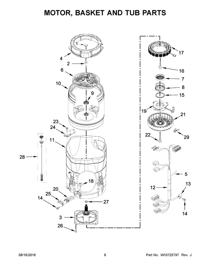 Diagram for WTW8500DR0