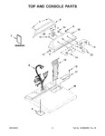 Diagram for 02 - Top And Console Parts