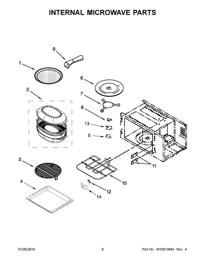 Diagram for KOCE507EWH05