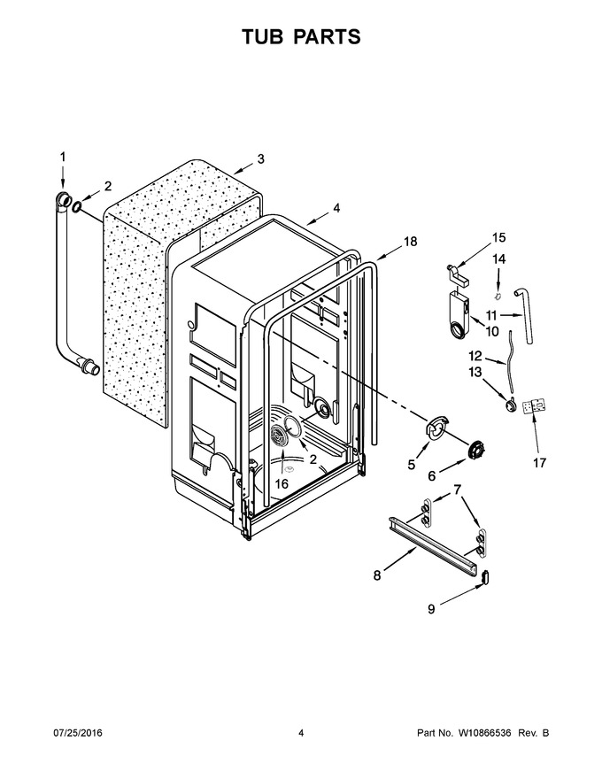 Diagram for WDF518SAFW0
