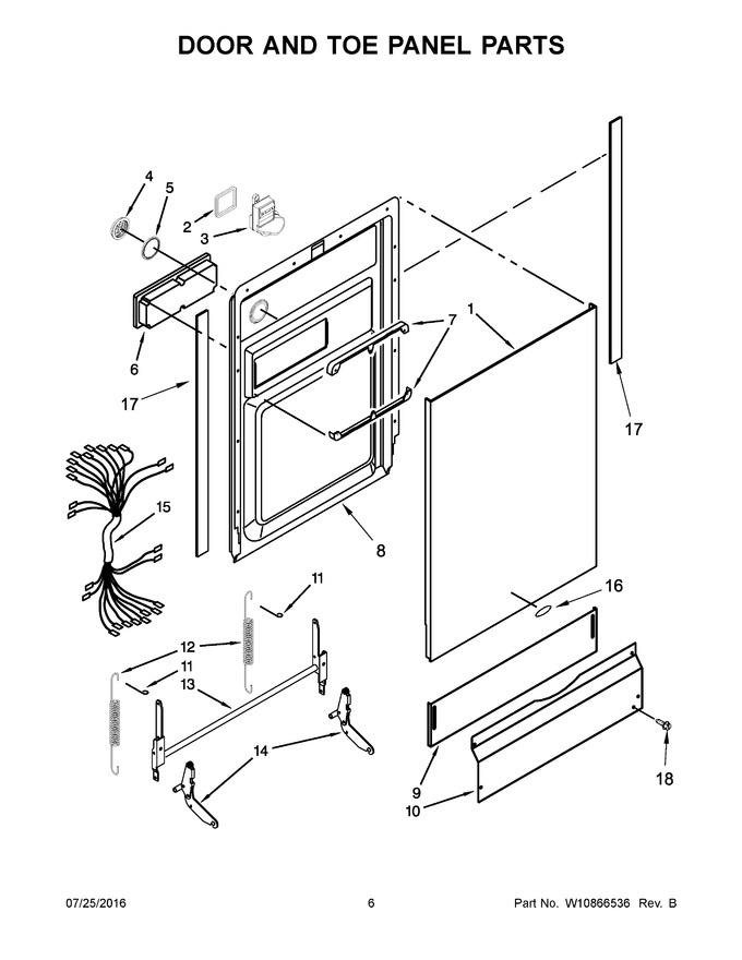 Diagram for WDF518SAFM0